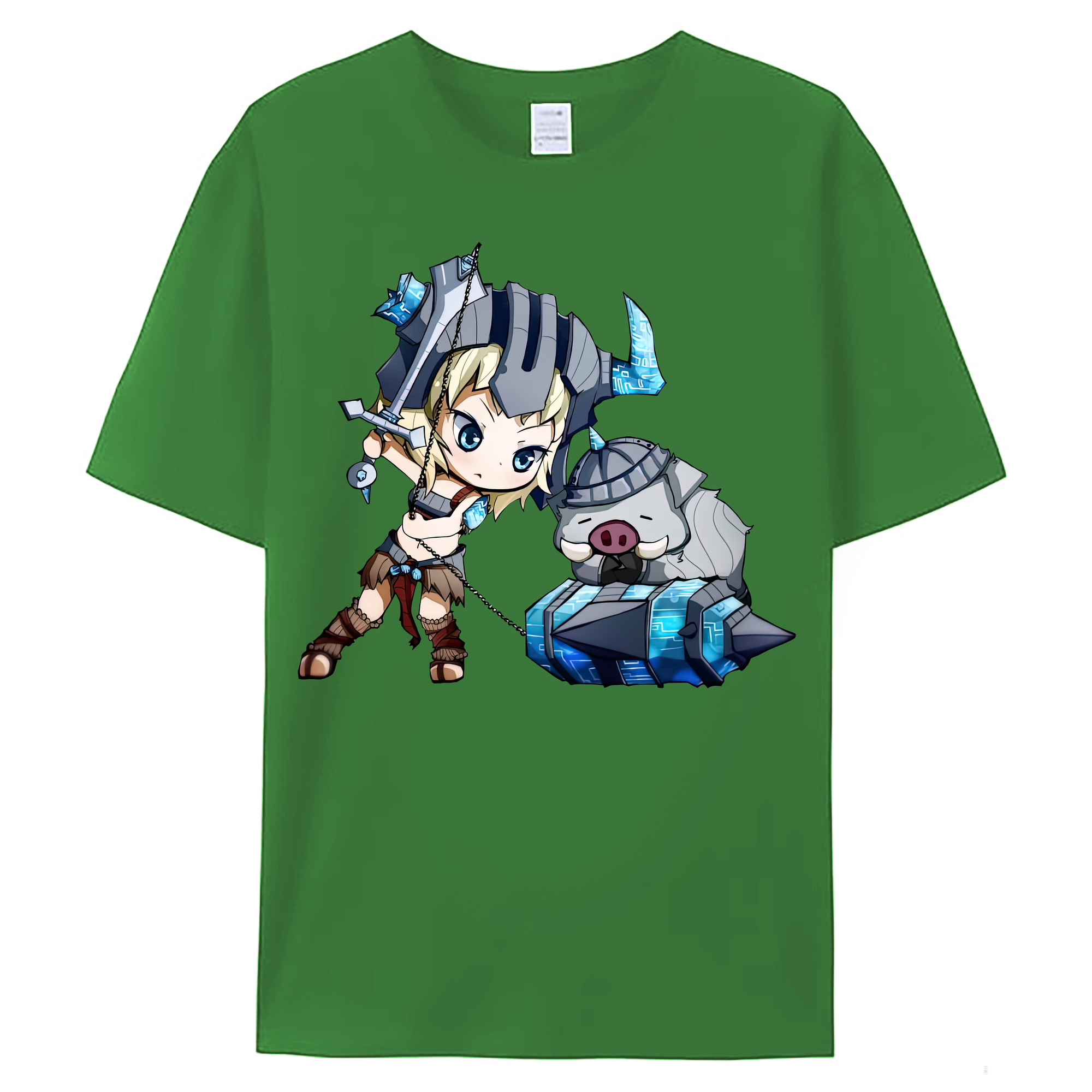 （画像用） リーグ・オブ・レジェンド League of Legends LOL レディースカジュアルプリントTシャツ（綿100％）